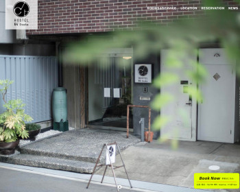 Hostel 64 Osaka webサイト
